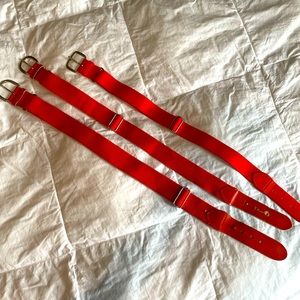 Adidas and Champro sports belts